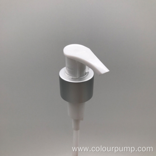 24mm Aluminium Cosmetic Lotion Soap Dispenser Pump